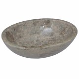 Cumpara ieftin Chiuvetă, gri, 53x40x15 cm, marmură
