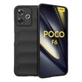 Husa Xiaomi Poco F6 Techsuit Magic Shield, negru