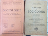 2 manuale sociolgie, interbelic, Alte materii, Clasa 12