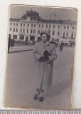 Bnk foto - Ploiesti - primaria - interbelica, Alb-Negru, Romania 1900 - 1950, Cladiri