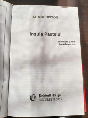 Insula Pastelui - Al. Morrisson foto