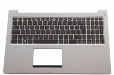 Carcasa superioara cu tastatura palmrest Laptop, Asus, UX51, UX51VZ, U500VZ, US foto