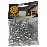 Vorel 70500 - Nituri pop cu cap bombat 4.8x12.7 mm 50 bucati