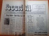 Ziarul focuri vii anul 1, nr, 2 - 9 februarie 1990-ziar al tineretului buzoian