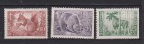 FINLANDA FAUNA 1953 FAUNA MI.418-420 MNH, Nestampilat