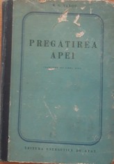 Carte ~ Pregatirea Apei - M. S. Skrob (1954)