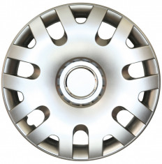 Set capace roti 14 inch tip Vw, culoare Silver 14-204 foto