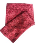 Set de 2 covorase pentru baie, bumbac 100%, Hamper Red