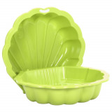 Gropi de nisip, 2 buc., verde, 77x87x21 cm, plastic GartenMobel Dekor, vidaXL