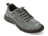Pantofi sport GRYXX gri, WB01, din nabuc