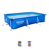 Piscina supraterana Bestway Steel Pro cu filtru, 300x201x66 cm