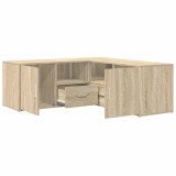 Cumpara ieftin Dulap de colt, stejar sonoma, 200x40x45 cm, lemn prelucrat