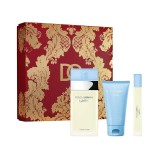 Dolce &amp; Gabbana Light Blue Set cadou pentru femei EDT 100 ml + 50 ml crema de corp + EDT 10 ml