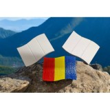 Drapel Rom&acirc;nia, polistiren, pentru pictat, 22 cm