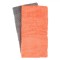 Set Lavete Microfibre, Model Universal, Culoare Portocaliu și Gri, Dimensiune 35x35cm, 2 Bucăți