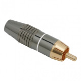 Fisa Rca Contact Aurit Pentru Cablu De Maxim 6mm Cu Inel De Marcare 05087FH, General