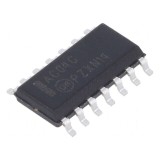 Circuit integrat digital CMOS SMD SO14 6 &icirc;n 1 IC, 2&divide;6VDC, -40&divide;85&deg;C, tub