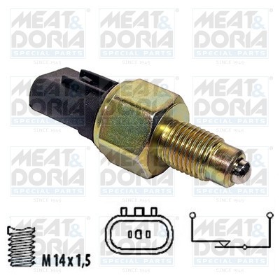 MEAT &amp;amp; DORIA 36043 Comutator, lampa marsalier foto
