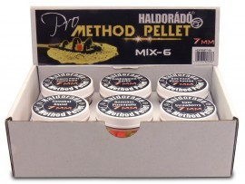 Haldorado - Pelete flotant Pro Method Pellet 7mm - MIX-6 6 arome intr-o cutie foto