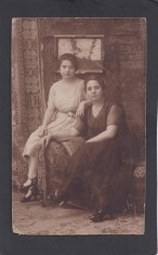 Fotografie tip Carte Postala Romania - in studio - foto atelier Baraschy