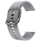 Cumpara ieftin Curea din silicon compatibila cu Huawei Watch GT 2 Pro, Telescoape QR, 22mm, Shark Gray, Very Dream