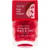 Nails Inc. 45 Second Speedy Gloss lac de unghii cu uscare rapida culoare Bonnie 2x14 ml
