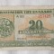 Bancnota veche Grecia - 20 Drahme 1940 - circulata