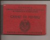 Carnet de membru Uniunea nationala a cadrelor militare in rezerva