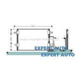 Radiator aer conditionat Volkswagen Passat B5(1996-2005)