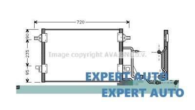 Radiator clima Audi A4 (1994-2000) [8D2, B5] foto