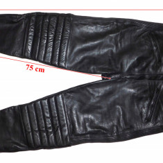 Pantaloni moto piele barbati marimea 54(XXL)