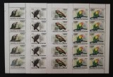 REP.BURUNDI - PAPAGALI-4 M/SH.10 SERII COMPLECTE DANTELATE-MNH** - RBU 118C