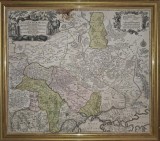 Harta Ucrainei, Moldovei si Basarabiei (1740)