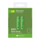 Duo GP R03/AAA GP ReCyko+ 650 Series 650mAh Reincarcabil-Conținutul pachetului 1x Blister