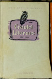 Ovid S. Crohmalniceanu - Cronici literare 1954 -1956