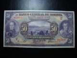 BOLIVIA 50 BOLIVARES 1928