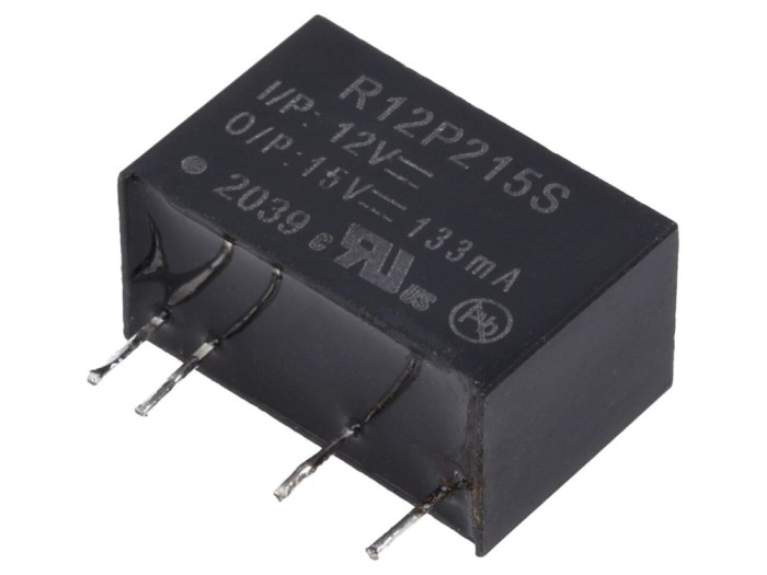 Convertor DC/DC 2W 15V 133mA
