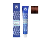 Castaniu Mediu Rosiatic 4.5 - Vopsea de par cu plex si arginina Valquer 60g
