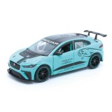 Macheta Jaguar i-pace etrophy scara 1/36 albastru