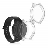Cumpara ieftin Set 2 huse pentru Huawei Watch GT 3 (42mm), Kwmobile, Transparent, Silicon, 57549.02