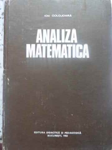 ANALIZA MATEMATICA-ION COLOJOARA-266176
