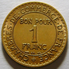 Franta_a treia republica_1 franc 1922 * cod 172 foto