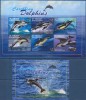 Timbre cu delfini din St. Vincent &amp; The Grenadines, Nestampilat