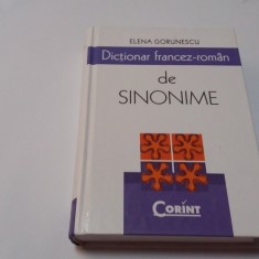 Dictionar francez-roman de sinonime - Elena Gorunescu (Editura Corint, 2010)