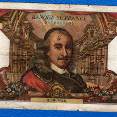 (11) BANCNOTA FRANTA - 100 FRANCS 1966 (01.09.1966), PORTRET PIERRE CORNEILLE