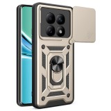 Husa Xiaomi Redmi Note 15 5G protectie camera Asteroid GSM CamShield Series, auriu