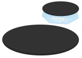 Prelata de protectie pentru piscina, 244 cm, Lean 21137