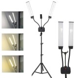 Lampa Profesionala LED de Studio, 45W, lumina reglabila rece si calda, pentru saloane si studiouri