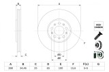 BOSCH 0 986 478 867 Disc frana