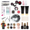 Kit Polygel REVOMAX LUXORISE Vision Sculpt cu Lampa + CADOURI